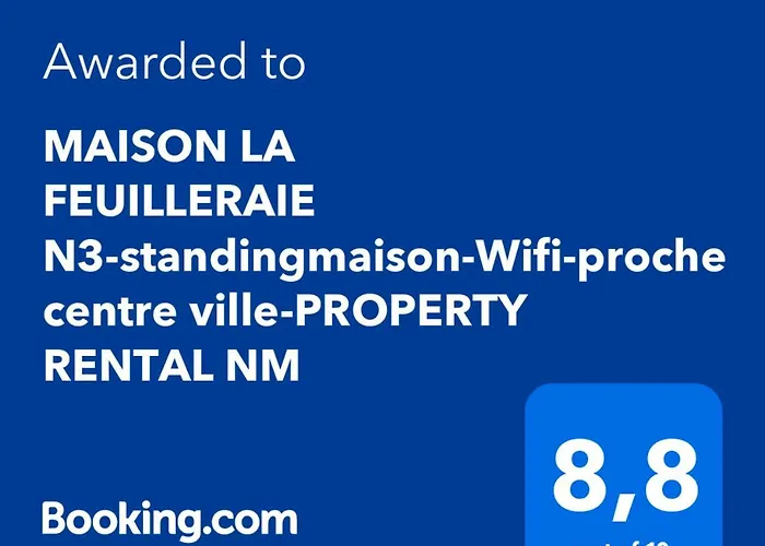 Maison La Feuilleraie N3-standingmaison-wifi-proche Centre Ville-property Nm * Fontenay-le-Comte